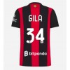 AC Milan Mario Gila #34 Hjemmedrakt Kvinner 2026-27 Kortermet
